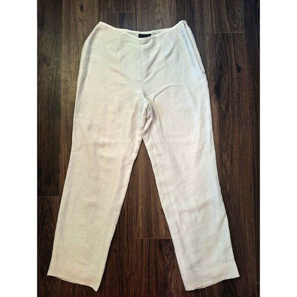 💙 Sigrid Olsen Wide Leg Pants - Silk, Linen - Picture 1 of 9